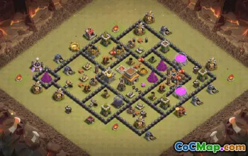 Best Town Hall 8 Base Layouts for Clash of Clans #35829