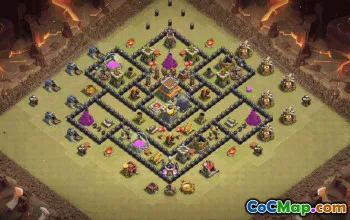 Top TH8 Base Layouts for Clash of Clans #35888