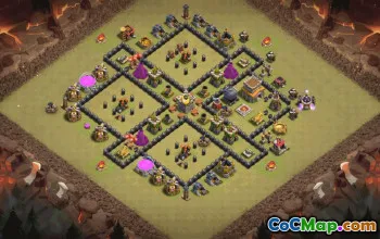 Top Clash of Clans Town Hall 8 Base Layouts #35956