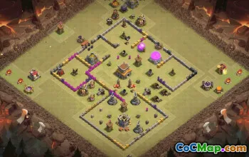 Best Town Hall 8 Base Layouts & Maps #36203