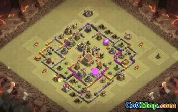 Top Town Hall 8 Base Layouts with Copy Links #36204