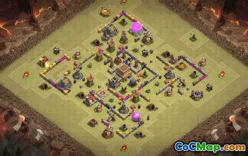 Best Town Hall 8 Base Layouts for Clash of Clans #36207