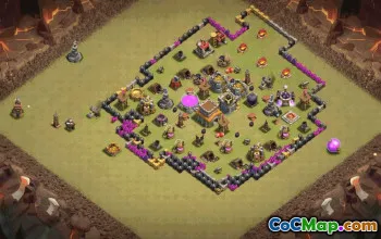 Best Copy Town Hall 8 Base Layouts for Clash of Clans #36270