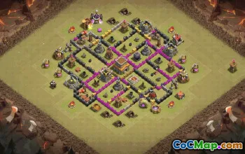 Best Town Hall 8 Base Layouts for Clash of Clans #36319