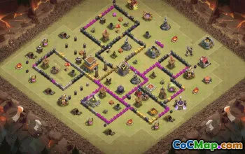 Top Town Hall 8 Base Layouts with Copy Links #36320