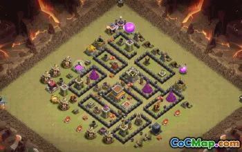 Best Town Hall 8 Base Layouts & Links #36410