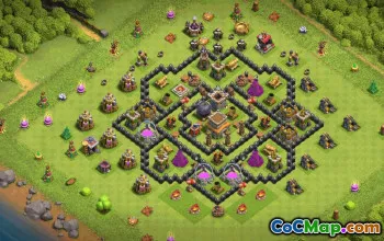 Best Town Hall 8 Base Layouts for Clash of Clans #36471