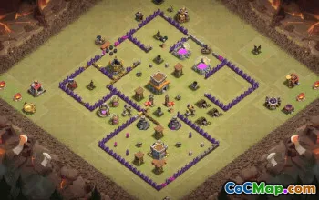 Best Town Hall 8 Base Layouts for Clash of Clans #36538