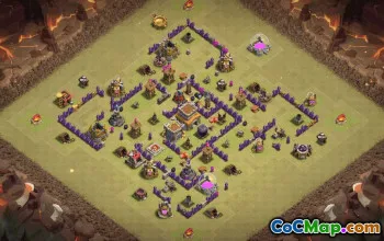 Best Town Hall 8 Base Layout Copy & Link #36540