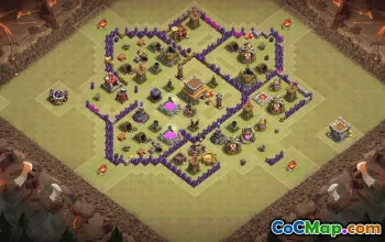 Top Town Hall 8 Base Layouts with Links #36542