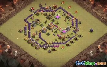 Top Town Hall 8 Base Layouts & Links #36543