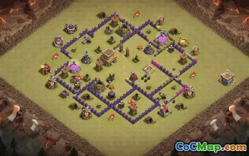 Top Town Hall 8 Base Layouts with Copy Links #36544