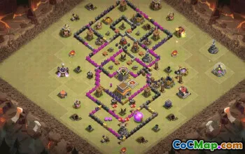 Best Town Hall 8 Base Layouts for Clash of Clans #36587