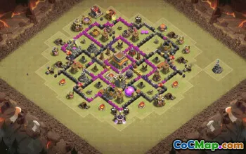 Top TH8 Base Layouts with Copy Links #36591