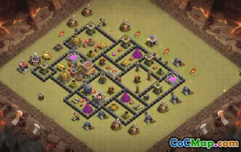 Best Town Hall 8 Base Layouts with Copy Links #36600