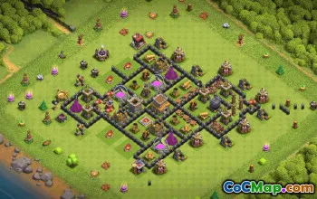 Best Town Hall 8 Base Layouts with Links #36609