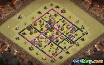 Best Town Hall 8 Base Layouts for Clash of Clans #36645