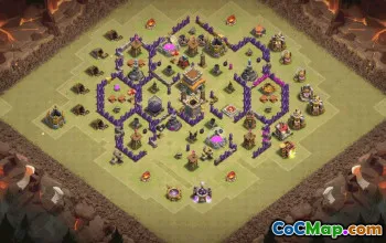 Top TH8 Base Layouts for Clash of Clans #36713