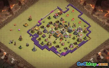 Top TH8 Clash of Clans Base Layouts with Links #36715