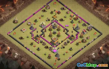 Best Town Hall 8 Base Layouts for Clash of Clans #36746