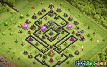 Best Town Hall 8 Base Layouts & Links #36759