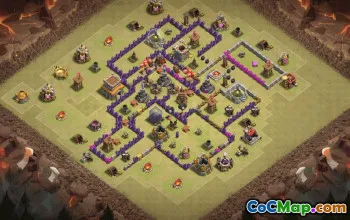 Top TH8 Base Layouts for Clash of Clans #36811