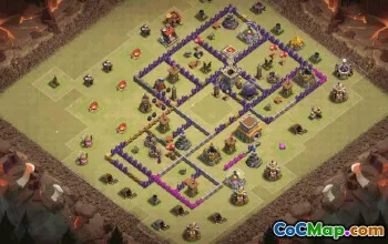 Best Town Hall 8 Base Layouts with Links #36895