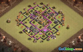 Top Town Hall 8 Base Layouts for Clash of Clans #36937