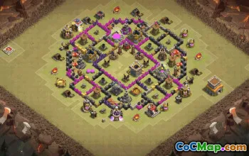 Best Town Hall 8 Base Layouts with Copy Link #36940