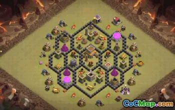 Best Town Hall 8 Base Layouts & Strategies #36951