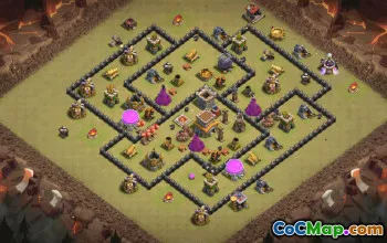 Best Town Hall 8 Base Layouts to Copy #36954