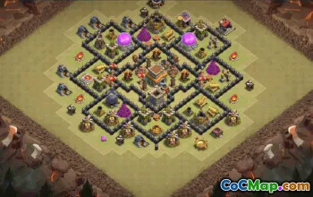Best TH8 Clash of Clans Base Layouts #37145