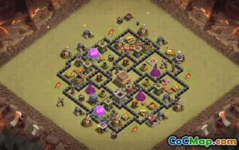 Top TH8 Base Layouts for Clash of Clans #37154