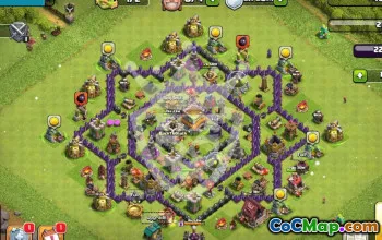 Top Town Hall 8 Base Layouts with Link #46688