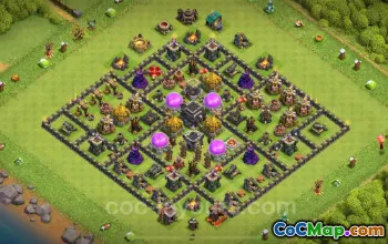 Farming Base TH9 2024: Desain Hybrid Anti Bintang 3 #17670