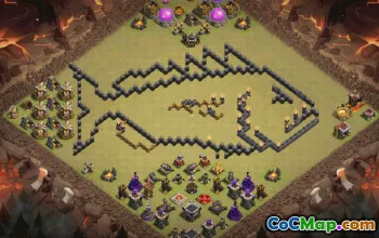 Top Town Hall 9 Base Layouts for Clash of Clans #35386