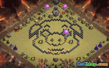 Top Town Hall 9 Base Layouts for Clash of Clans #35389