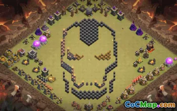 town hall 9, funny/progress base layout #35393