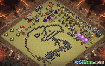 Best Town Hall 9 Base Layouts & Links #35433