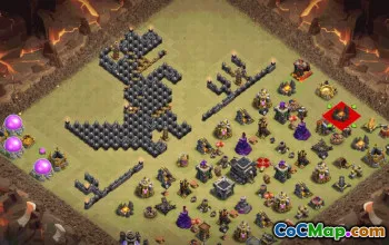 Top Town Hall 9 Base Layouts with Copy Links #35467