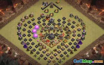 Top Trawn Town Hall 9 Base Layouts with Links #35471