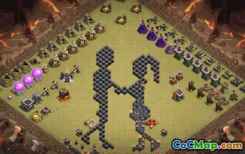 Top TH9 Base Layouts & Links for Clash of Clans #35503