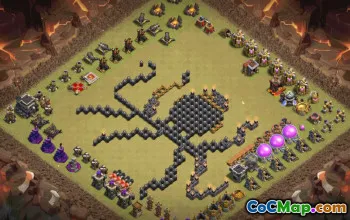 Top Town Hall 9 Base Layouts to Copy #35505