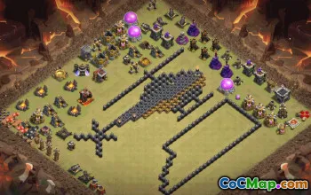 Top Town Hall 9 Base Layouts for Clash of Clans #35506
