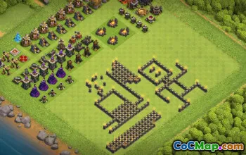 town hall 9, funny/progress base layout #37290