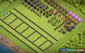 Top Town Hall 9 Base Layouts for Clash of Clans #37314