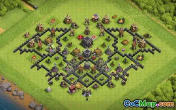 Best Town Hall 9 Clash of Clans Base Layouts #37249