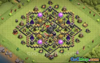 TH9 Max Farming Base - Anti 3 Stars & Air Defense 2023 #19571