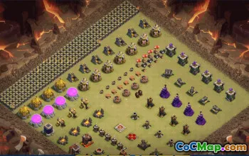 Top Town Hall 9 Base Layouts for Clash of Clans #36170