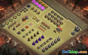 Top Town Hall 9 Base Layouts to Copy #36171